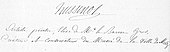 signature d'Auguste Hussenot