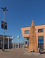 Sittard, sculptuur bij het centrale treinstation