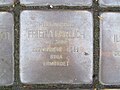 der Stolperstein für Frieda Ehrlich