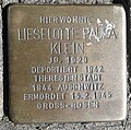 Stolperstein für Lieselotte Paula Klein (Neusser Straße 574)