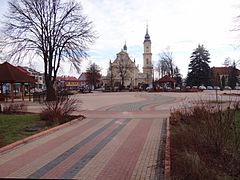 Rynek w Szczucinie