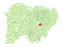 Monterrubio de la Sierra - Localizazion