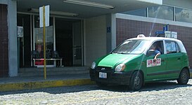 "יונדאי אטוס" - מונית ב-"Uriangato" (אנ') במקסיקו