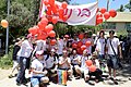 פעילי הברנוער במצעד הגאווה בתל אביב, 2015