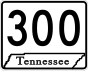 State Route 300 marker