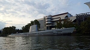 USS Requin SS-481 as a museum ship.