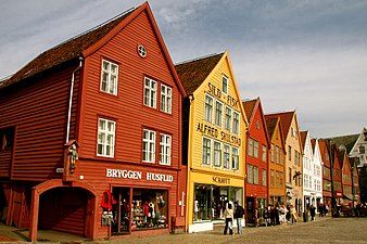 Bryggen a Bergen