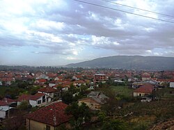 View of buildings in Volkovo, Macedonia