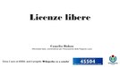 Licenze libere