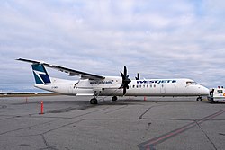 WestJet Encore - Dash 8-400 C-GWEU (Квинтин Соловьев) .jpg