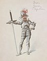 Image 89Costume design for Princess Ida, by William Charles John Pitcher (restored by Adam Cuerden) (from Wikipedia:Featured pictures/Culture, entertainment, and lifestyle/Theatre)