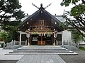 平成27年の西野神社 拝殿