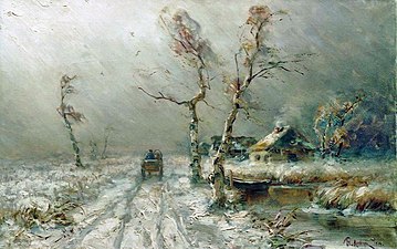 סופת השלגים מתקרבת (1910)