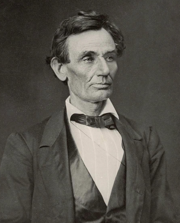 Republican candidate Abraham Lincoln in 1860. At the time the Republican party was generally opposed to the expansion of slavery, but candidate Abraham Lincoln was opposed to risking succession by outlawing it where it was already practiced.