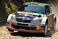 Juho Hänninen au rallye de l'Acropole 2011, en WRC