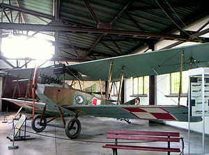 Albatros B.II v polském leteckém muzeu Krakov