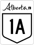 Highway 1A shield