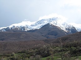 Alpe di Succiso vista da Miscoso, Ramiseto