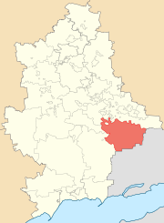 Rajon Amwrossijiwka in der Ukraine