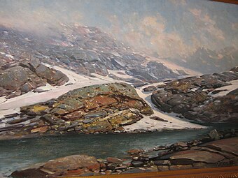 Fra Jotunheimen, Melkedalen, 1908