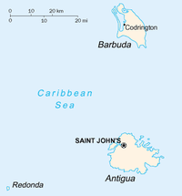 Desedhans Saint John's yn Antiga ha Barbuda