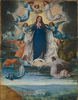 Ascension of the virgin Michel Sittow.jpg