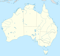 Localisation sur la carte d'Australie