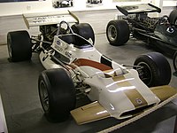 Mit einem BRM P153 bestritt Cannon seinen einzigen Formel-1-Grand-Prix, den Großen Preis der USA 1971
