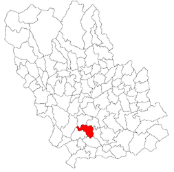 Bărcăneşti – Mappa