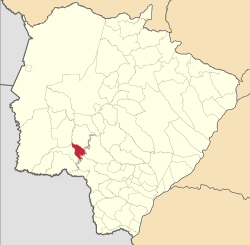 Localização de Guia Lopes da Laguna em Mato Grosso do Sul