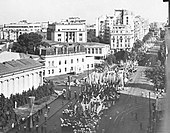 1953, Bulevardul Magheru in Bucharest