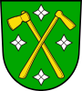 Znak obce Malá Bystřice