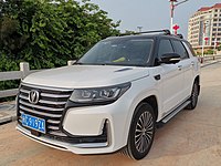 Changan CS95 facelift front.