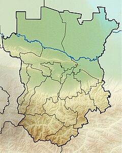 رود والریک در Chechnya واقع شده