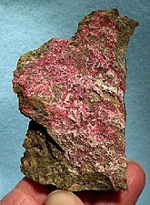 Cinnabar crystals, the source of Vermillion