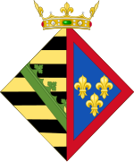 Description de l'image Coat of Arms of Princess Nadezhda of Bulgaria.svg.