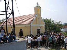 L'église Saint-Élie à Dubovo, le jour de la fête du Saint