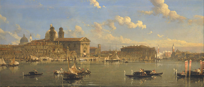 La Giudecca, Venise (1854) Yale Center for British Art