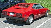 Ferrari 308 GT4 Yhdysvaltojen markkinoilla takaa