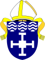 Arms of the Diocese of Derby (shield only)