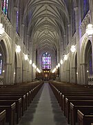 Interior of Duke Chapel in 2017