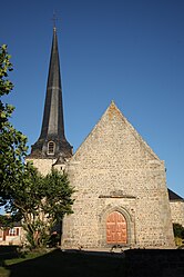 The church of Saint-Pierre, in Québriac