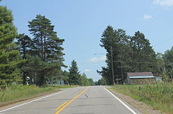 Looking south in Enterprise