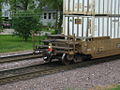 A FRED on a passing Union Pacific Railroad train at Rochelle Railroad Park, Rochelle, Illinois