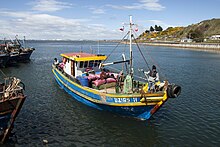 Chilean fishing boat Fishing boat in Punta Arenas.jpg