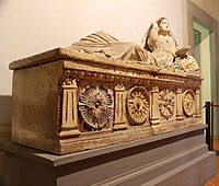 Sarcophagus of Larthia Seianti in Florence