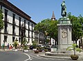 Statua di João Gonçalves Zarco, il primo portoghese che si insediò a Madera