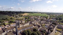 Skyline of La Sauvetat-du-Dropt