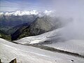 Blick vom Piz Medel über das Plateau nach Nordost (2008)