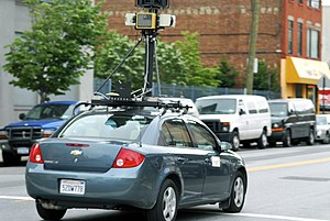 Google Street View Car in Hunters Point, Long ...